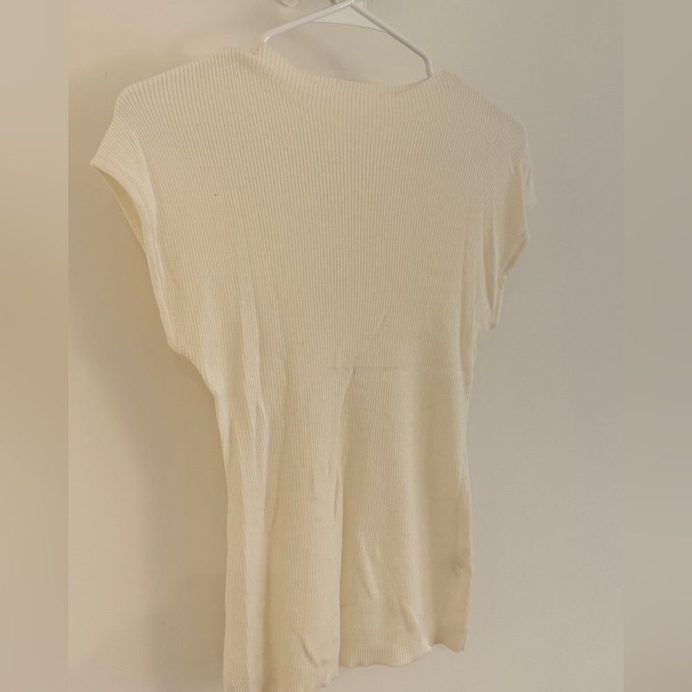 Knit short sleeve t-shirt